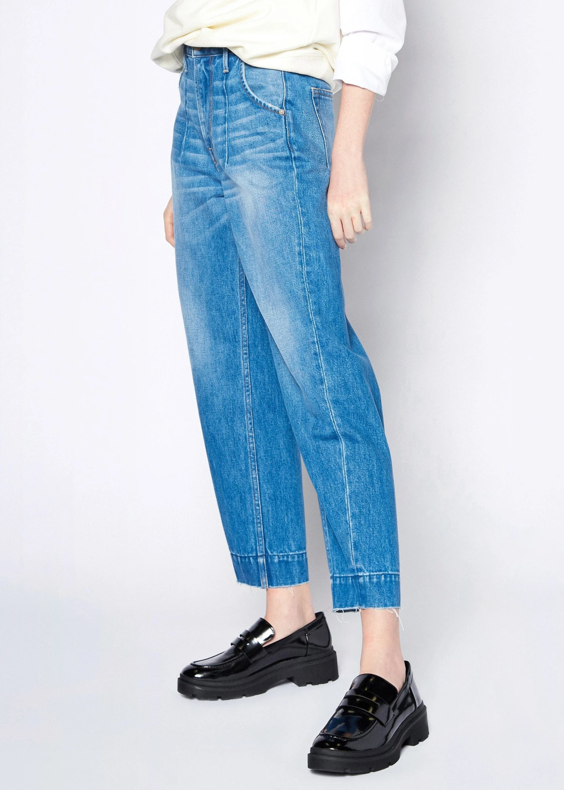 NOEND Denim Lou 90's Comport Crop Jeans In Pittsburgh - Image 3