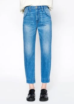 NOEND Denim Lou 90&apos;s Comport Crop Jeans In Pittsburgh