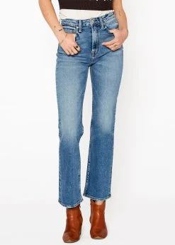 NOEND Denim Ru Mom Straight Jeans In Kodiak