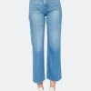 NOEND Denim Queen Wide Leg Crop Jeans In Lawrence