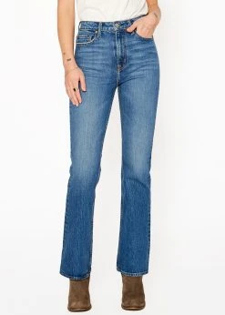NOEND Denim Celine High Rise Bootcut Jeans In Cripple Creek