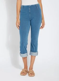 Lysse Cool-ing Crop Boyfriend Denim (Plus Size)