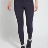 Lysse Hi Waist Light Weight Vegan Suede Legging (28.5" Inseam)