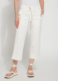 Lysse Hallie ST Twill Wide Leg Crop Pant