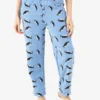 Leveret Womens Fleece Animal Print Pants