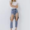 Endless Rose High Waist Destroyed Jeans