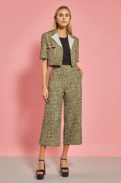English Factory Premium Tweed Culottes