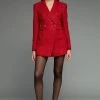 Endless Rose Premium Tweed Blazer Romper