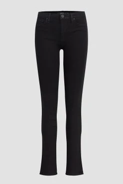 Hudson Jeans Nico Mid-Rise Straight Jean - Black