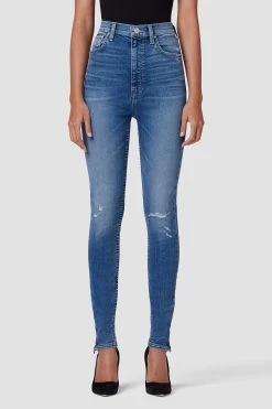 Hudson Jeans Centerfold Extreme High-Rise Super Skinny Jean