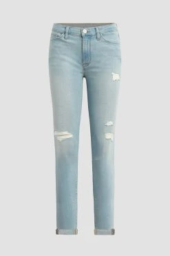 Hudson Jeans Natalie Mid-Rise Boyfriend Crop Jean