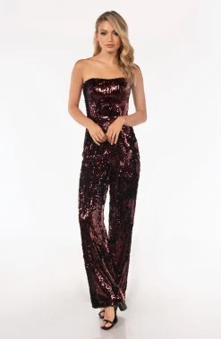 Dress The Population Andy Jumpsuit - Port
