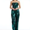 Dress The Population Andy Jumpsuit - Deep Emerald