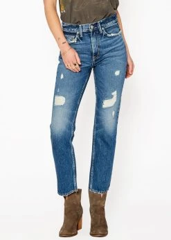NOEND Denim Claude High Rise Straight Jeans