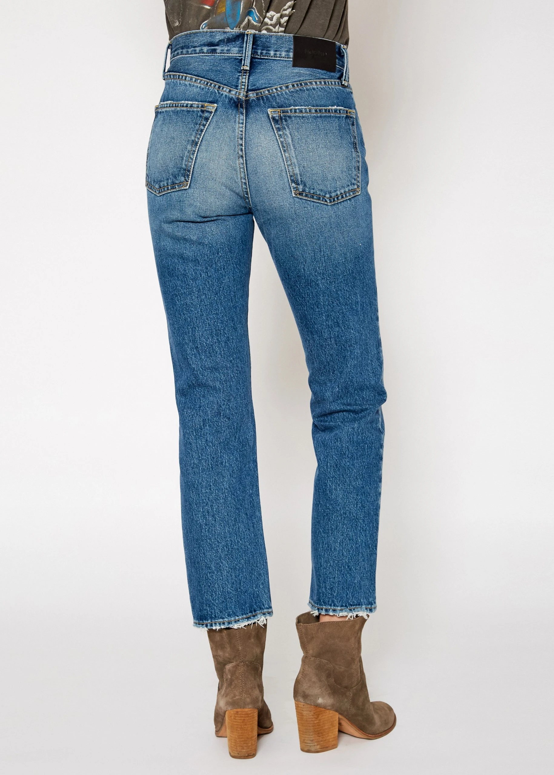 NOEND Denim Claude High Rise Straight Jeans - Image 4