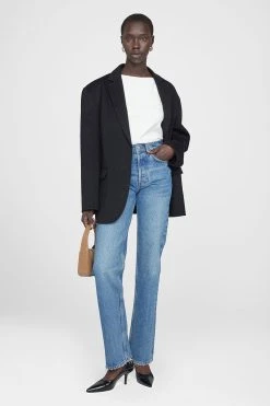 ANINE BING Kat Jean - Aqua Blue