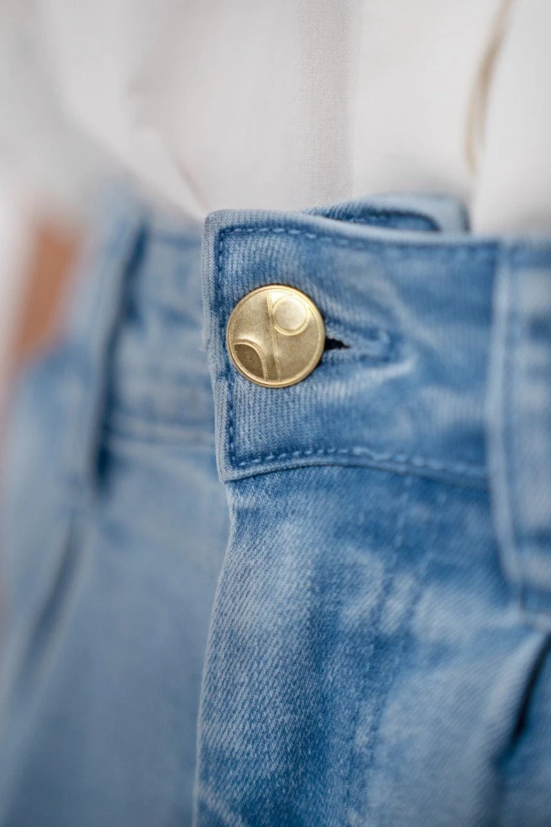 1 People California LAX - Barrel Jeans - Sky - Image 5