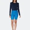 Walter Baker Monique Short, Bright Blue - Stretch Leather