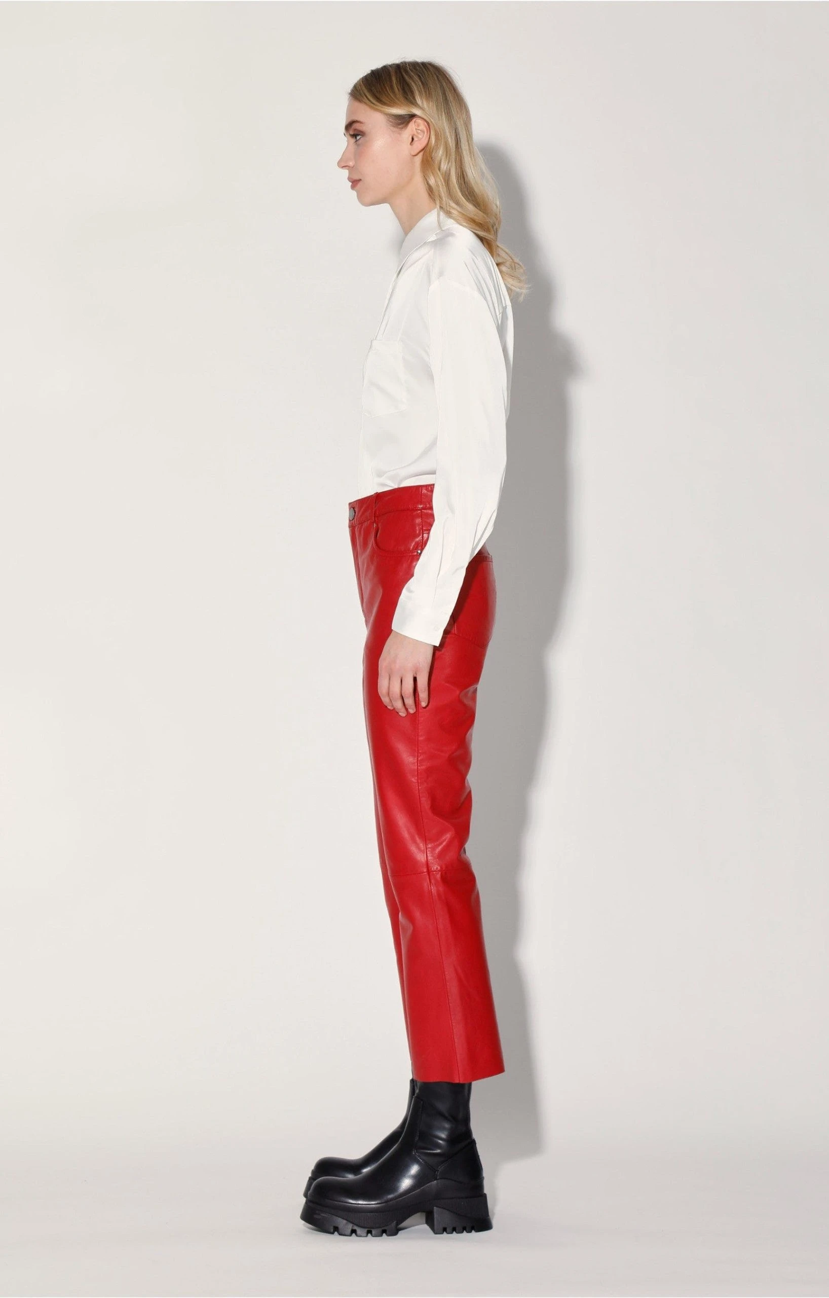 Walter Baker Selma Pant, Red - Image 3