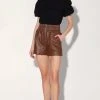 Walter Baker Dallas Leather Short - Walnut