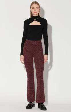 Walter Baker Georgie Pant - Plum Heather