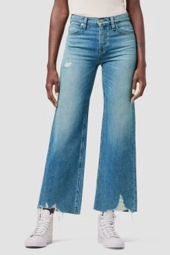 Hudson Jeans Rosie High-Rise Wide Leg Jean - Thumnderforce