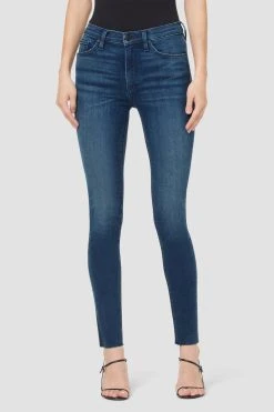 Hudson Jeans Barbara High-Rise Super Skinny Ankle - Eternal Clean