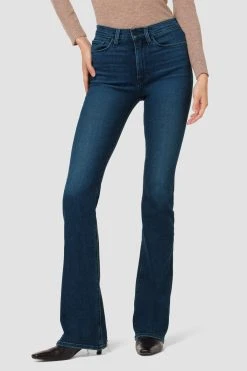 Hudson Jeans Barbara High-Rise Bootcut Jean - Laguna