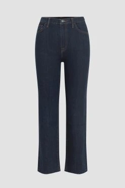 Hudson Jeans Noa High-Rise Straight Crop Jean - Giana