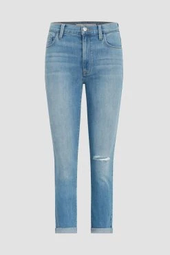 Hudson Jeans Blair High-Rise Straight Crop Jean - Pollie