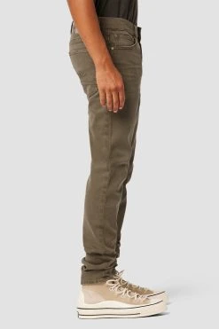 Hudson Jeans Axl Slim Jeans - Dk Olive