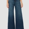 Hudson Jeans Drawstring Wide Leg Trouser With Slit