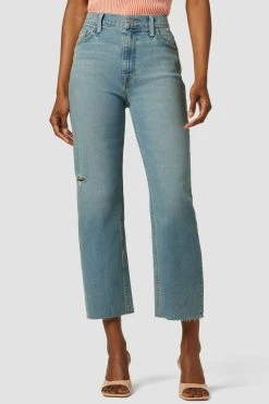Hudson Jeans Rosie High-Rise Wide Leg Jean - California