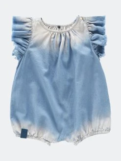 OMAMImini Denim Bubble Romper