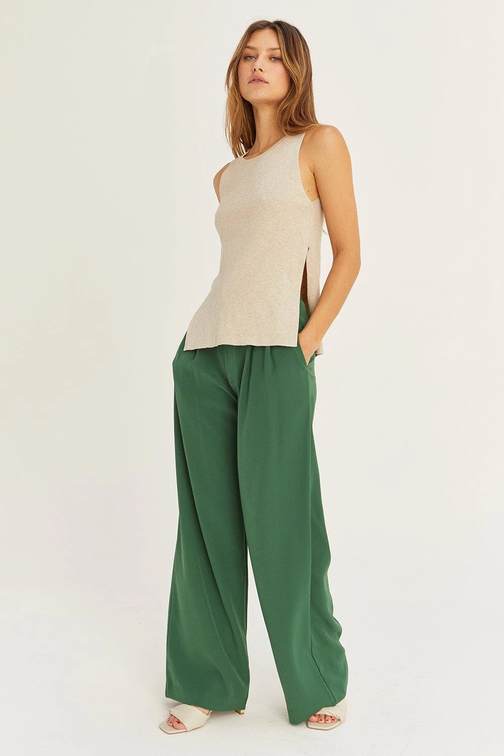 Crescent Suki Wide Leg Trousers - Image 8