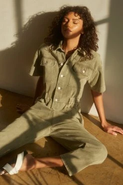Crescent Brielle Denim Jumpsuit