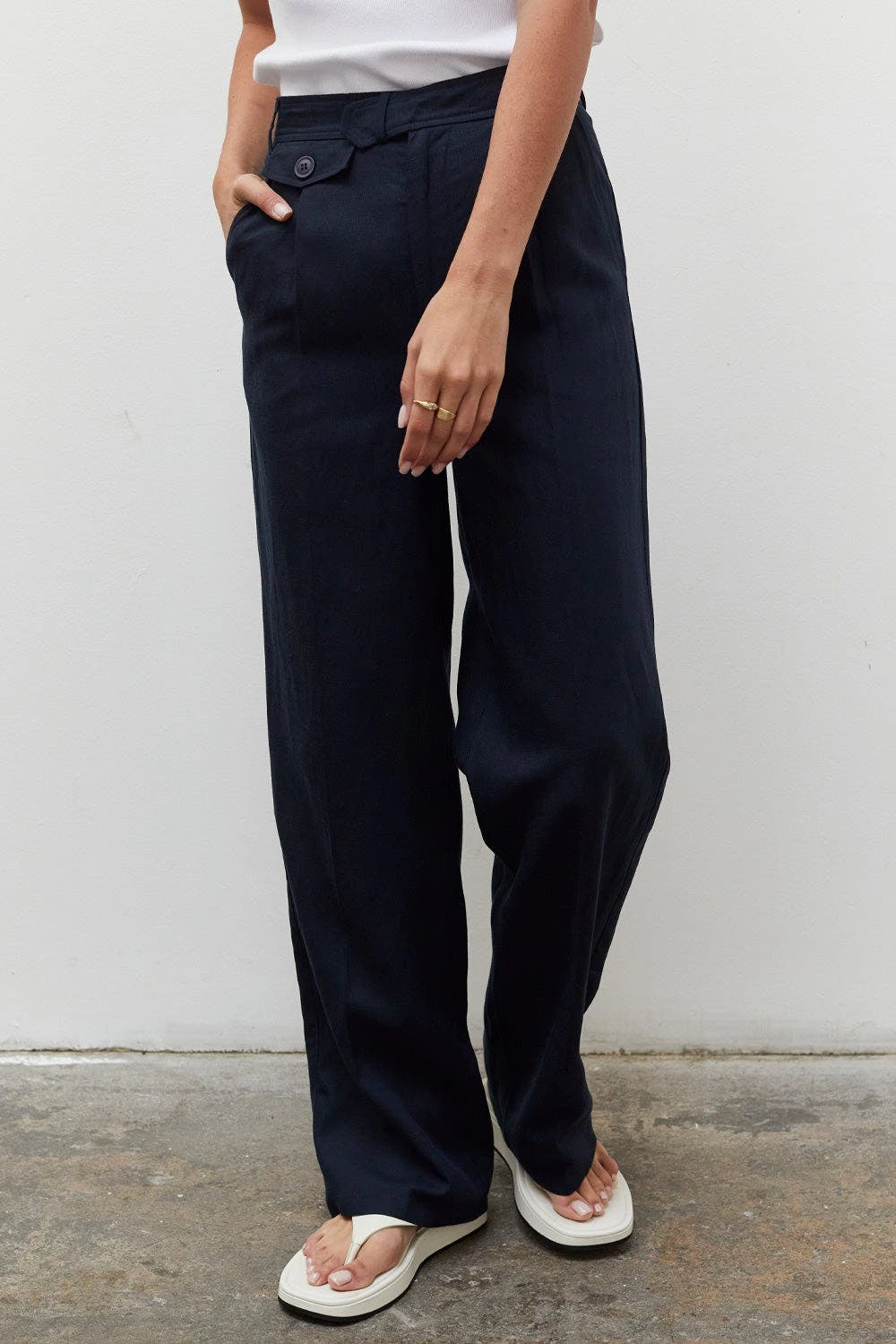 Crescent Jules Wide Leg Trousers