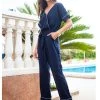 SOHUMAN Elizabeth Dark Blue Jumpsuit