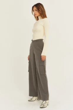 Crescent Amber Tencel Utility Pants