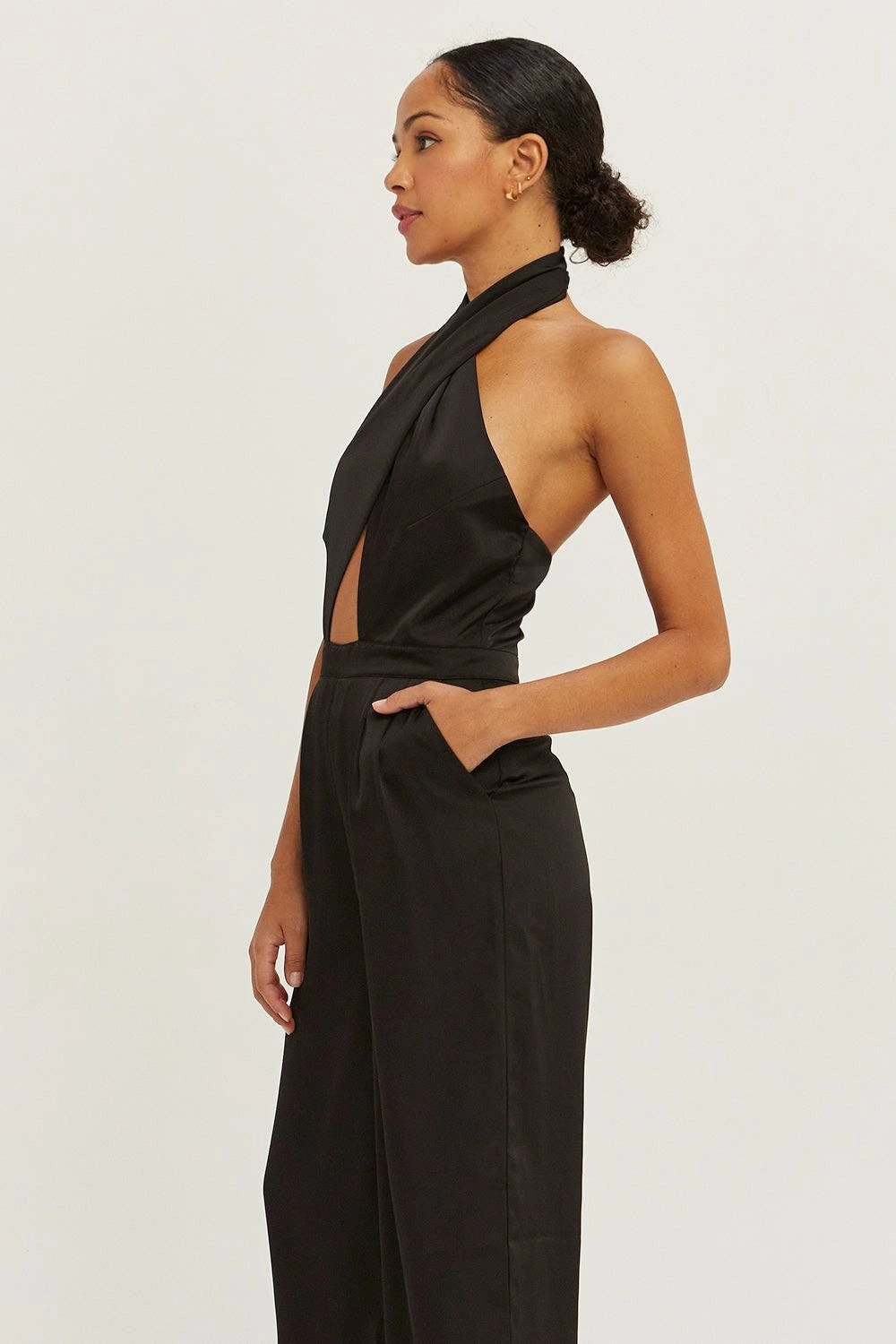 Crescent Blayton Satin Jumpsuit - Image 6