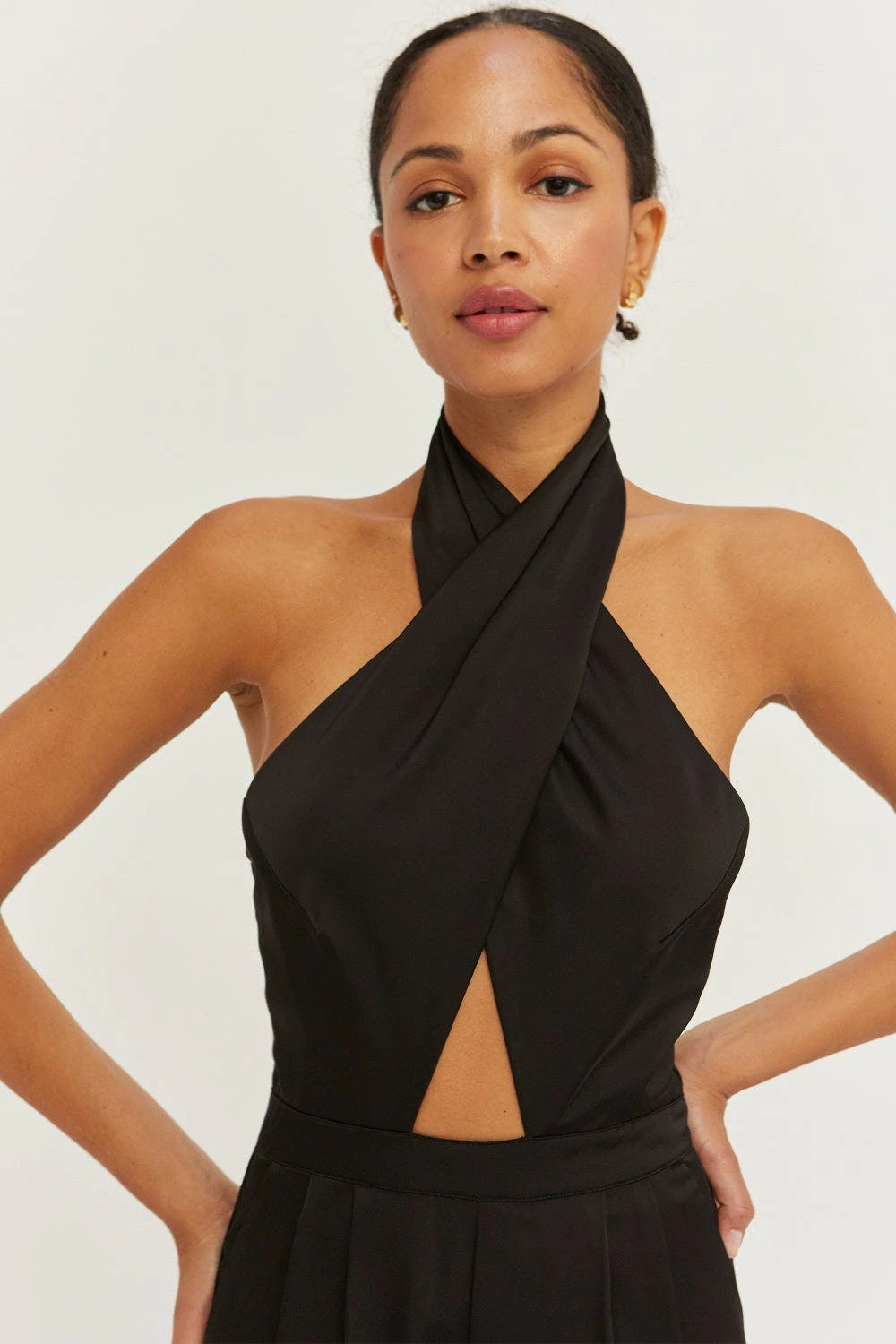 Crescent Blayton Satin Jumpsuit - Image 5