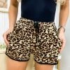 Anna-Kaci High Waist Cheetah Lounge Shorts