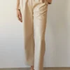 Crescent Zoya Vegan Leather Wide Leg Pants