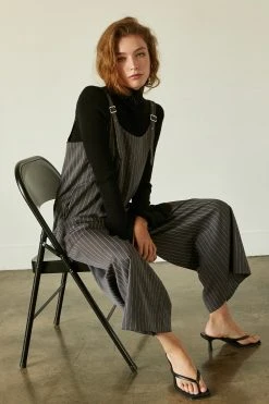Crescent Shaye Pinstripe Jumpsuit