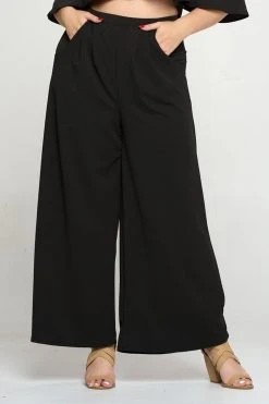 LIVD Rachel Wide Leg Pocket Pants