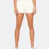 NOEND Denim Muse Shorts In Bone