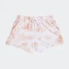 Shiraleah Cali Tie Dye Shorts, Blush