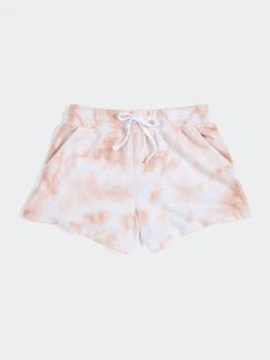 Shiraleah Cali Tie Dye Shorts, Blush