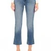 Fidelity Denim Juniper Crop Fit Jeans - Birch Blue