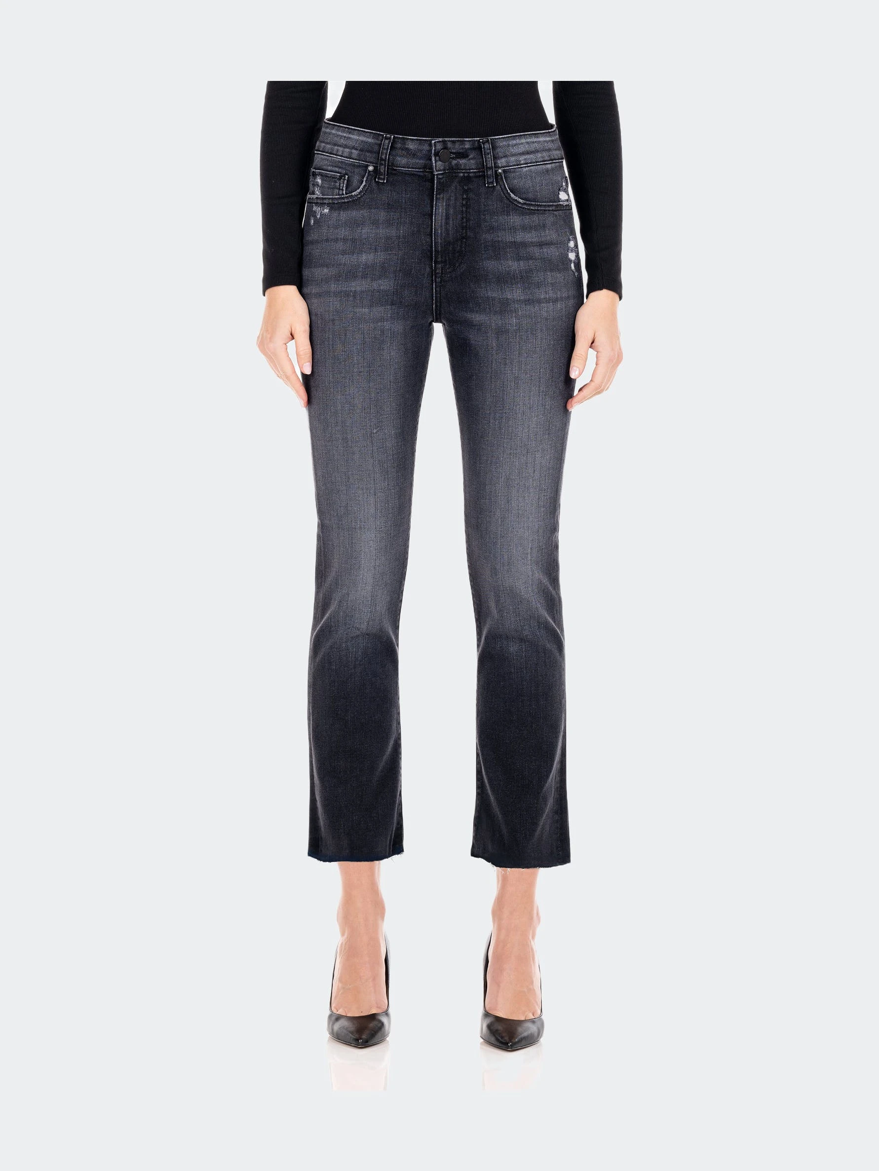 Fidelity Denim Juniper Crop Pompe II Jeans